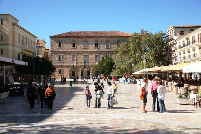 Nafplio - Syntagma square in the old town